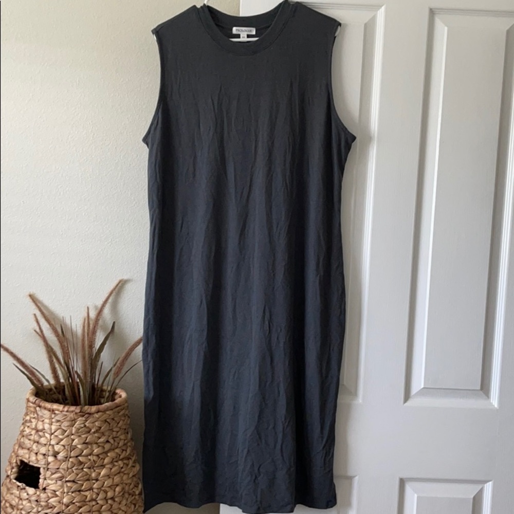 Target Prologue Gray Midi Length Dress